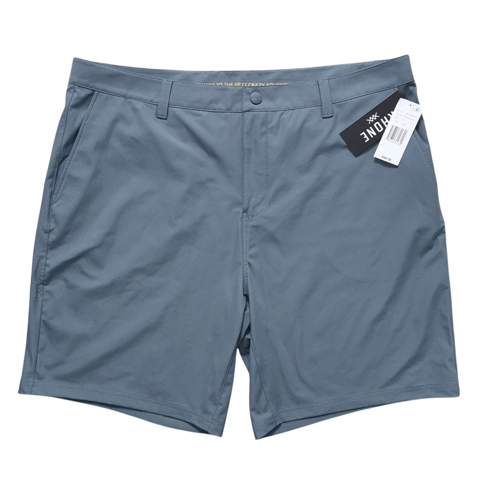 Rhone Commuter Mens 40 Shadow Blue Shorts 9" Inseam Flex Knit Performance NWT